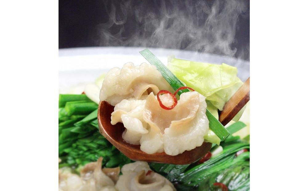 博多もつ鍋セット(九州味噌仕立て)国産牛もつ 600g 4～6人前 B095R