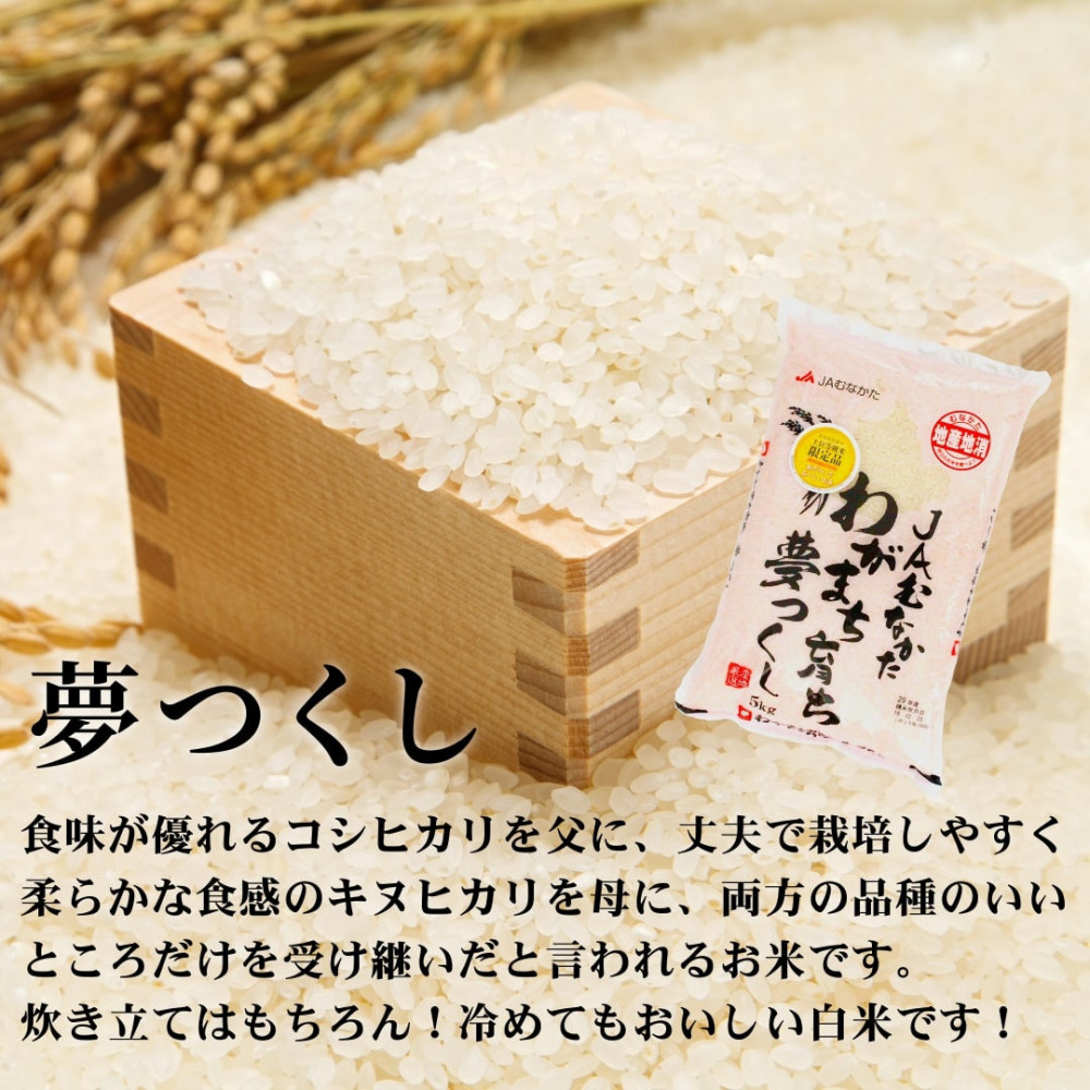 新米！！令和7年産 福岡県産米 食べ比べセット(夢つくし・元気つくし) 合計30kg (各5kg×3袋ずつ)