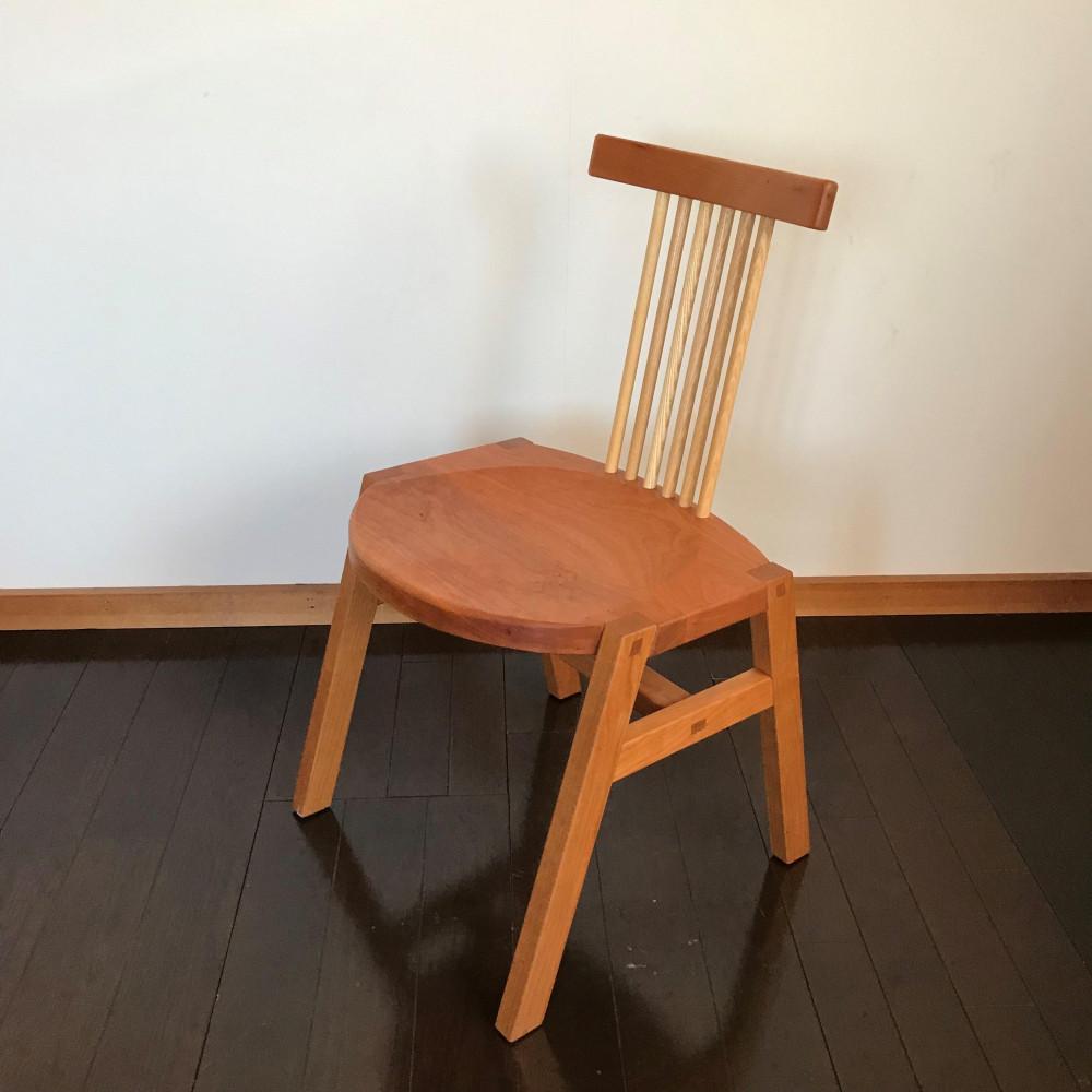 【スタッキングチェア 1脚：積み重ねることができる椅子】椅子 チェア ダイニングチェア スタッキング スタッキングチェア チェリー nove