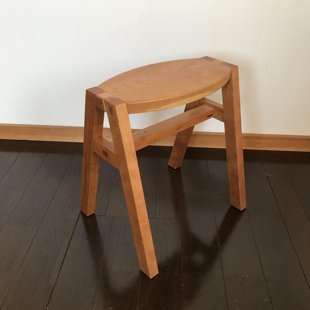 【スタッキングスツール 1脚：積み重ねることができるスツール】スツール スタッキング スタッキングスツール チェリー nove