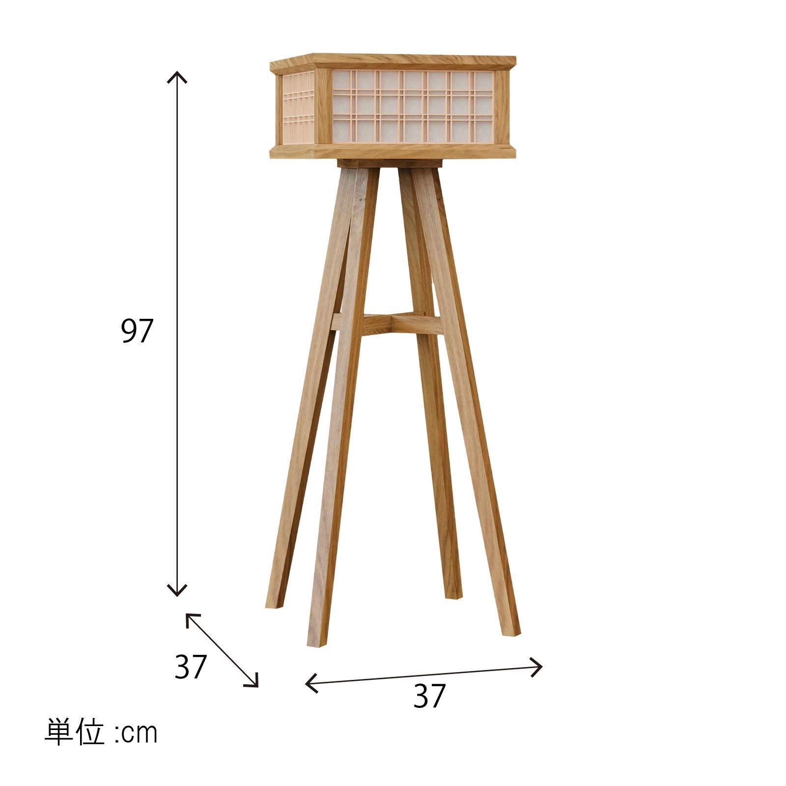 組子行燈 雅 3797/OAK