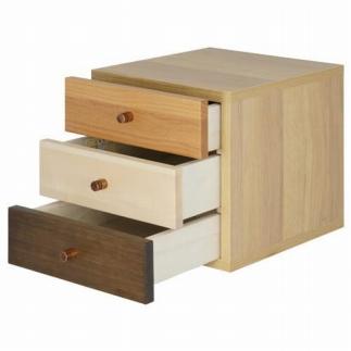 アルル・ステップシェルフ用　３段引出しチェスト