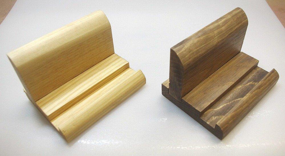 スマホスタンド ハンドブラウン色