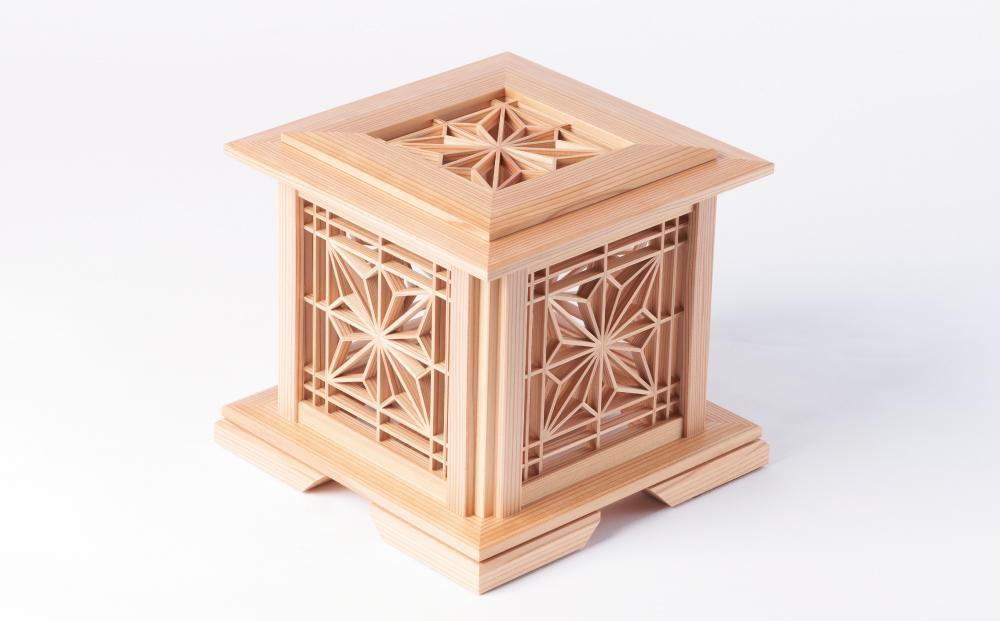 組子灯り（角麻 和風）