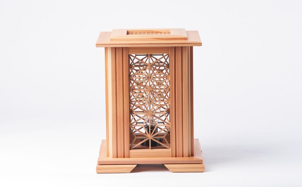 組子灯り（S-組子4面入）