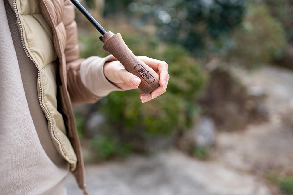 【大川市】グリップス 完成品（傘とグリップス取り付けた状態）Bタイプ：エッジ ロゴ（Grips）有り