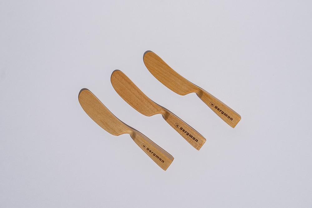 バターナイフ  17センチ 天然木 国産 大川家具