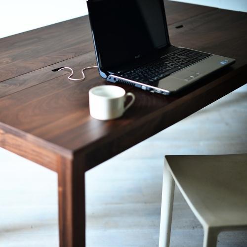 【ワーキングデスク・会議用デスク・ダイニングに！】スマートデスク 150 ウォールナット