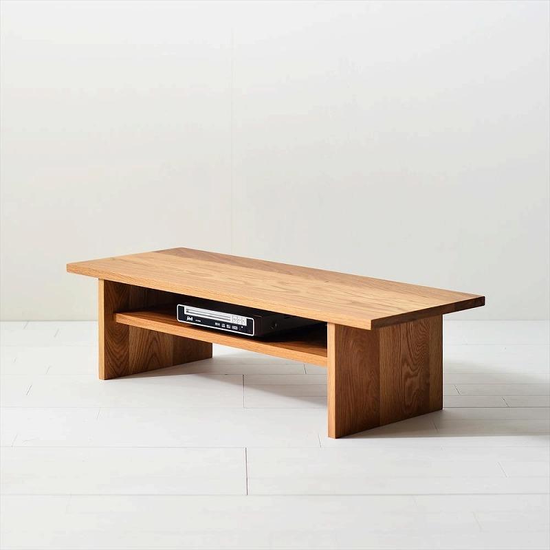 シンプルでおしゃれなテレビボード　konojiＴＶボード90／オーク　テレビ台　無垢材　天然木　ロータイプ　完成品　ローボード　ローテーブル　センターテーブル　パソコンデスク　本棚