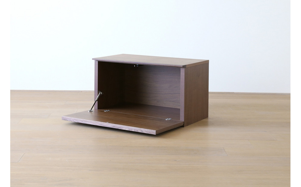 【開梱設置】高野木工 リブシリーズ 75ローボード ウォルナット【10年保証】