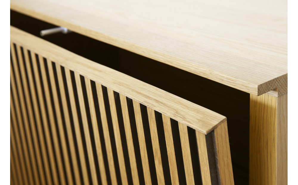 【開梱設置】高野木工 リブシリーズ 150ローボード オーク【10年保証】