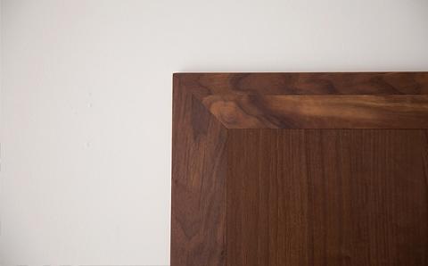 【開梱設置】高野木工 プレーンミラーLARGE89 WN【10年保証】