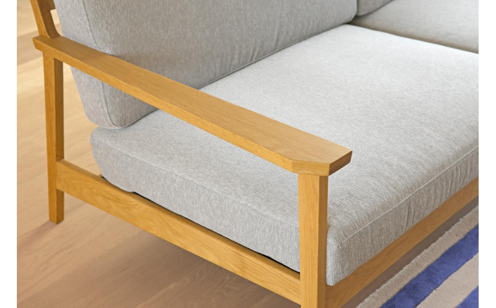 【開梱設置】高野木工 CEBU セブ ソファ 3人掛け オーク 【10年保証】