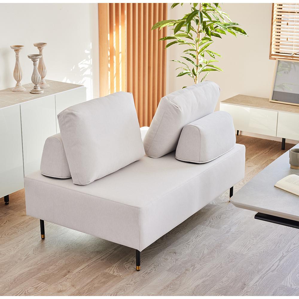 Carlo カルロ 幅140 アイランドソファ 【モーブル】【大川家具】