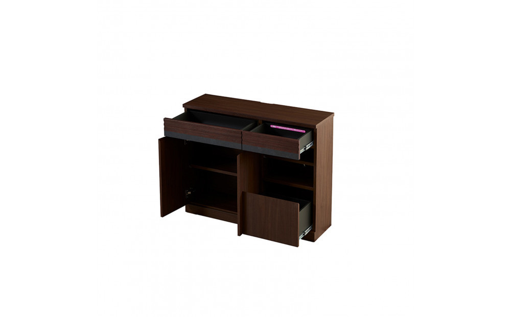 サイドボード 100cm シーン オークブラウン 【モーブル／大川家具】