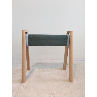 玄関スツール・い草スツール【い草×ライトブルー×ホワイトアッシュ】