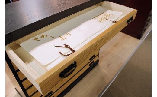 【奏（かなで) BK色】★和のデザインが印象的で着物をきれいに収納できるタンス 100年を超える大川の老舗箪笥メーカー「境木工」職人のこだわりが詰まった高品質で実用性を兼ね備えたチェスト