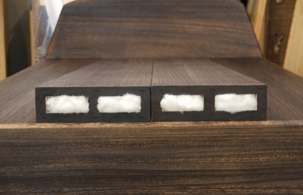 ≪大川の匠≫ 焼桐ベンチベッドS