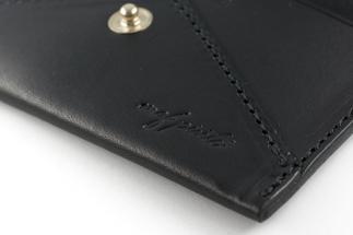 maf pinto 薄型名刺入れ レザーカードケース ブラック