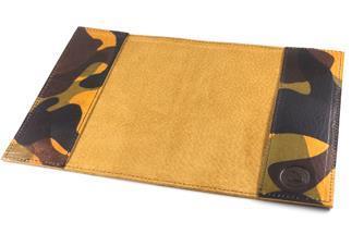 レザーブックカバー四六判サイズ（レギュラーモデル） 【カモフラージュライト】