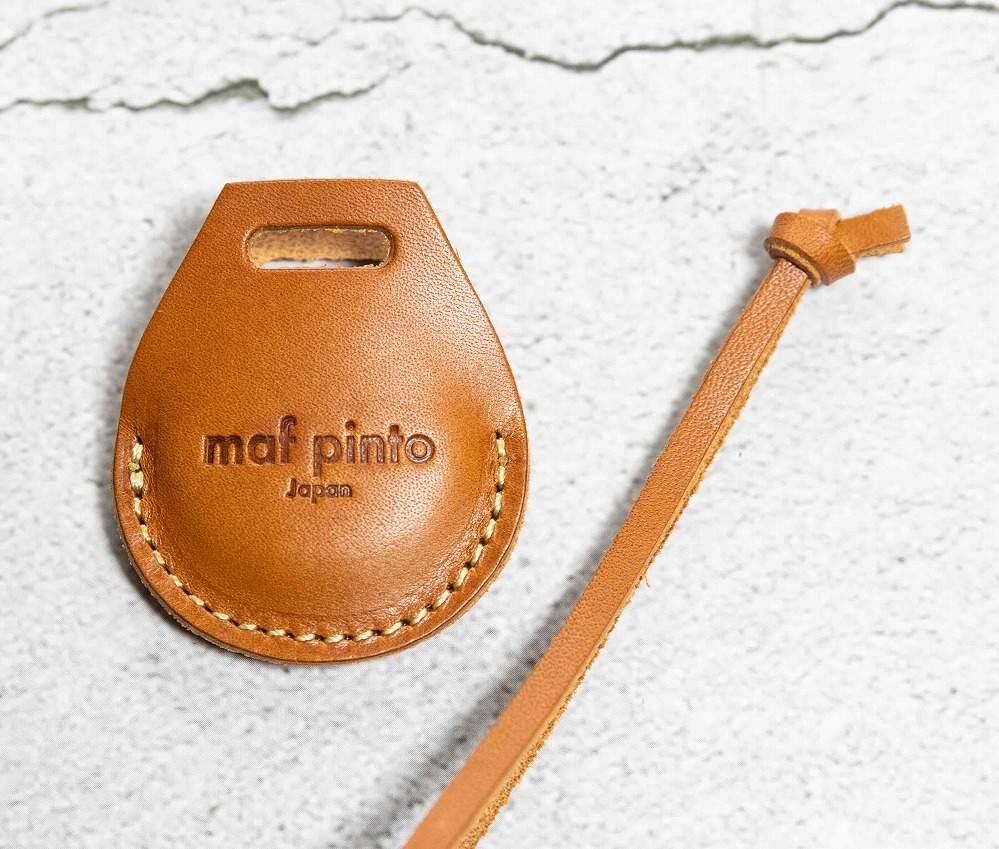 エアタグ用 ケース カバー（フルカバーモデル） レザー 本革 apple airtag 【ライトブラウン】