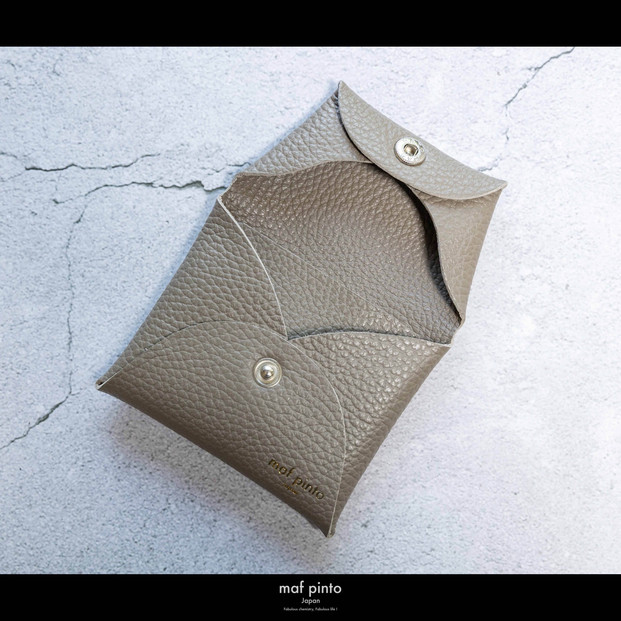 maf pinto (マフ ピント) ミニ財布 コンパクト ウォレット 小型 小銭入れ カードケース レザー 本革 59トープ
