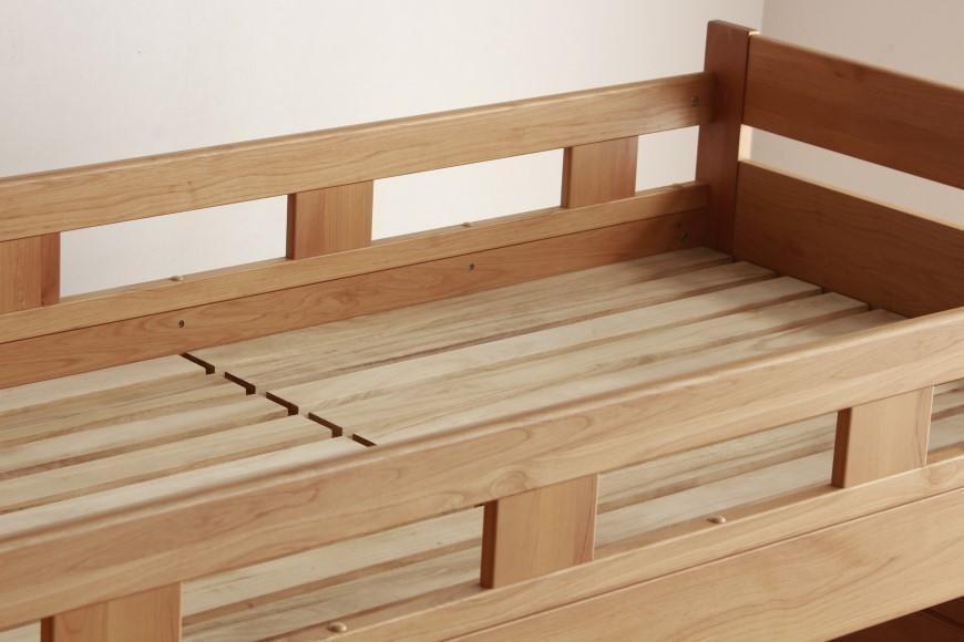 【開梱設置】長く使える”アルダー無垢材”国産組み換え式システムベッド【レジェンド】