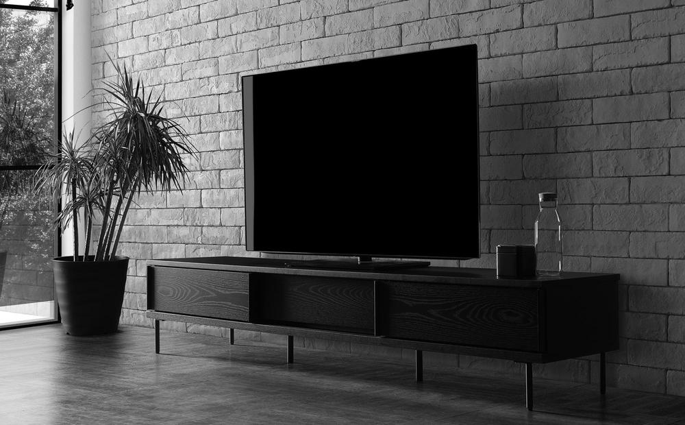 天然木リビング家具アーテル(ローボード テレビ台・TVボード)210cm【2色】