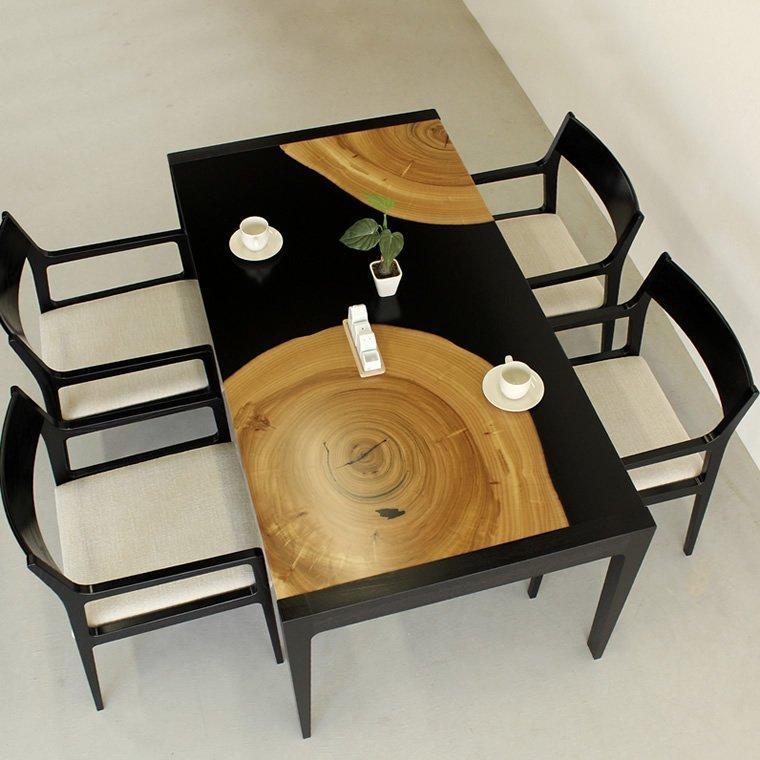 ダイニングテーブル　KUSU　160ｘ85ｘ70 cm　WAプラス　和モダン　大川市