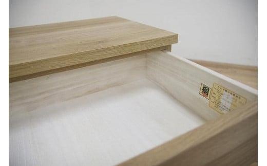 クローゼット チェスト 幅40 2段 奥行44 オーク色 タンス 押入れ収納 衣類収納 桐 箪笥 大川家具 丸田木工 フィット