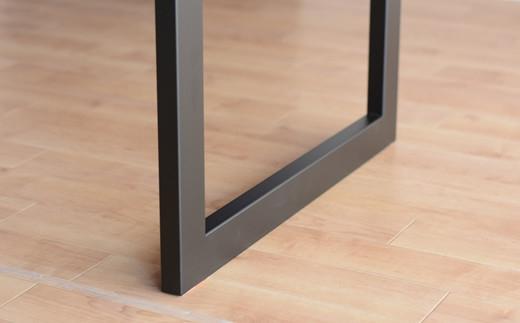 チーク 突板 ダイニングテーブル DTジャンブル02 幅140 ウレタン塗装