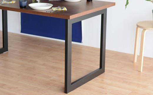 ウォールナット 突板 ダイニングテーブル DTジャンブル02 幅140 ウレタン塗装