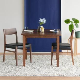 DT03 ウレタン DC01 オールマイティブラック ウォールナット 3点 ダイニングセット