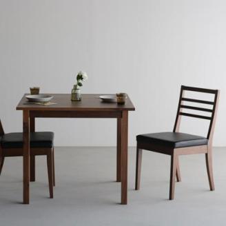 DT03 ウレタン DCゴーダ オールマイティブラック ウォールナット 3点 ダイニングセット