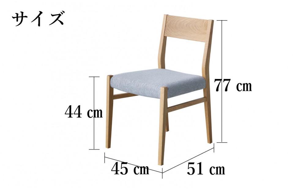 オーク ダイニングチェア DCジャンブル01 アネルカグレー