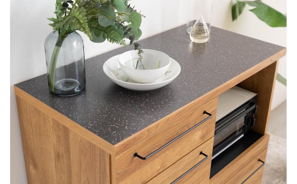 シェイド 90カウンター 幅90 高さ90 ミックスカラーでナチュラルシックなキッチンカウンター