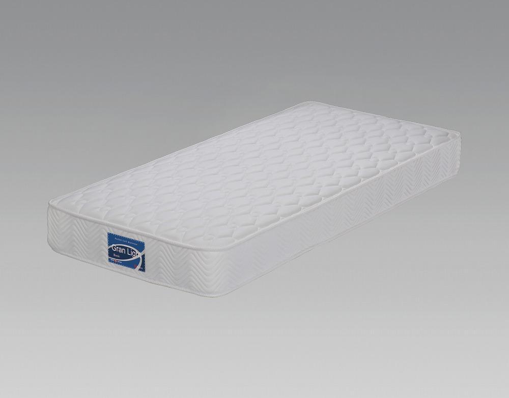 セミシングルサイズ 80cm幅 国産ポケットコイル マットレス グランライトベーシック【ホワイト】