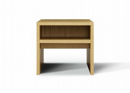 【大川家具】サイドテーブル オーク材 センダン材 無垢 幅39cm 高さ36cm【開梱設置】