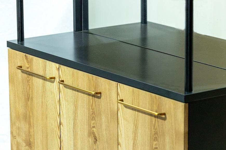 大川家具　シューズボックス　ゾロ ハイタイプ 1200HOP（NA) 幅120cm 高さ189.5cm ブラック基調 モダン　国内製造