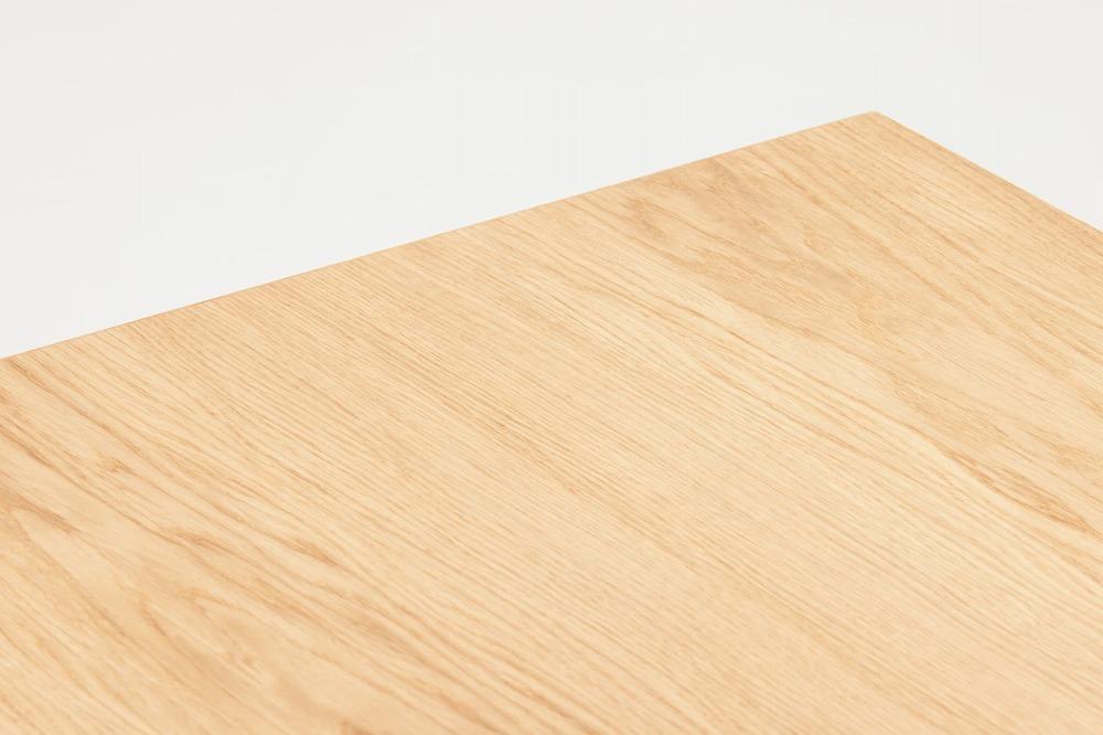 パソコンデスク シンプル デスク WAAKdesk TypeA 120 天板オーク | 脚グレー