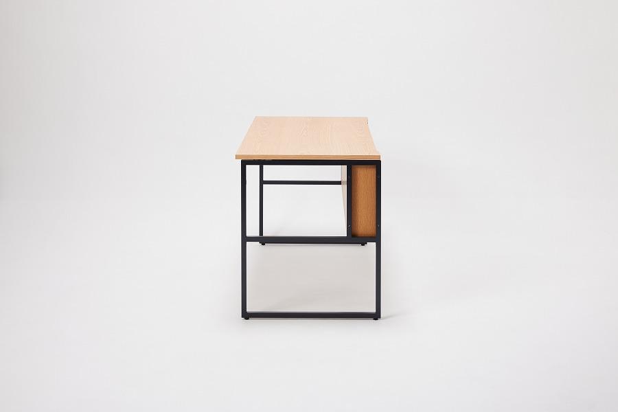 パソコンデスク リモートワーク オーク 120×60 WAAKstation2OK 1206