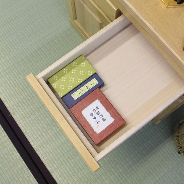 仏壇台 仏壇下台 お仏壇 大川家具 完成品 60cm 幅60cm ミニ仏壇 小型仏壇 日本製 AKBU-01-60L ナチュラル