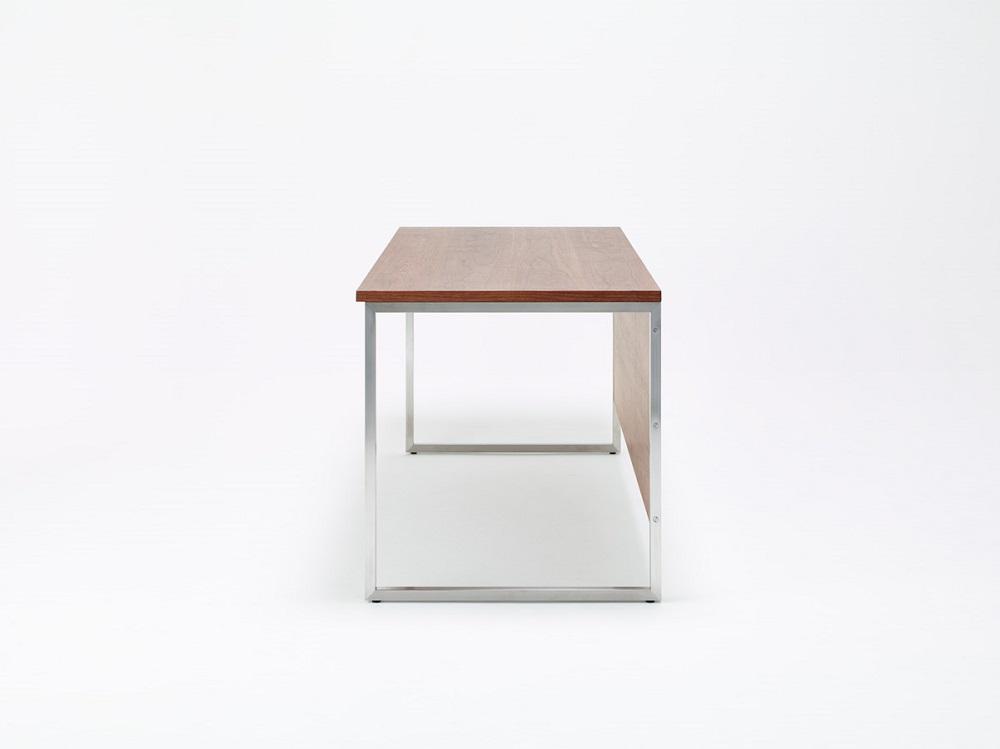 オーダーワークデスク　ウォールナット  幅130cm～180cmまで