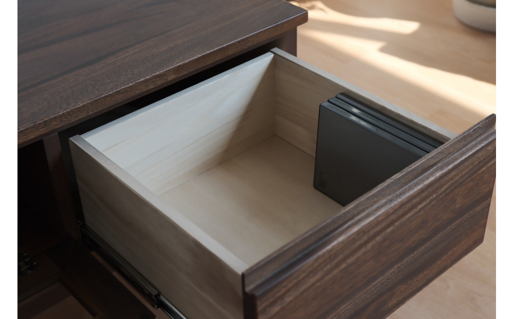 大川家具 幅180cm テレビボード 無垢材 -owl-オウル