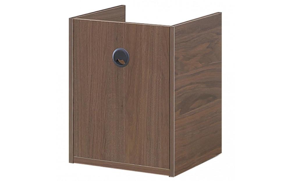 トンド プリンターワゴン A4サイズ収納 キャスター付き ウォールナット