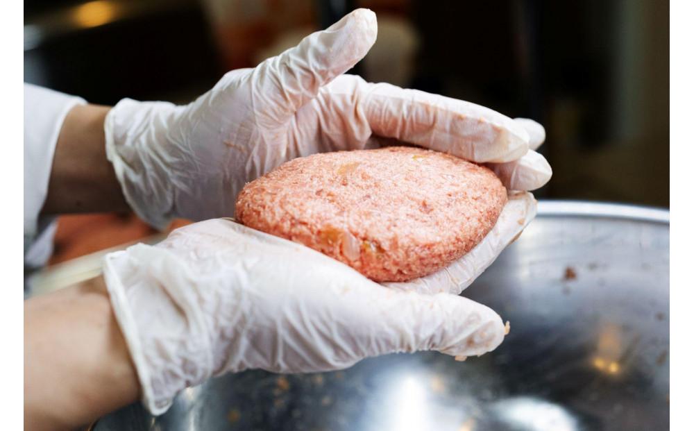 焼き師ママが焼いた九州ハンバーグ ・ジャポネソース付き (6個入り)