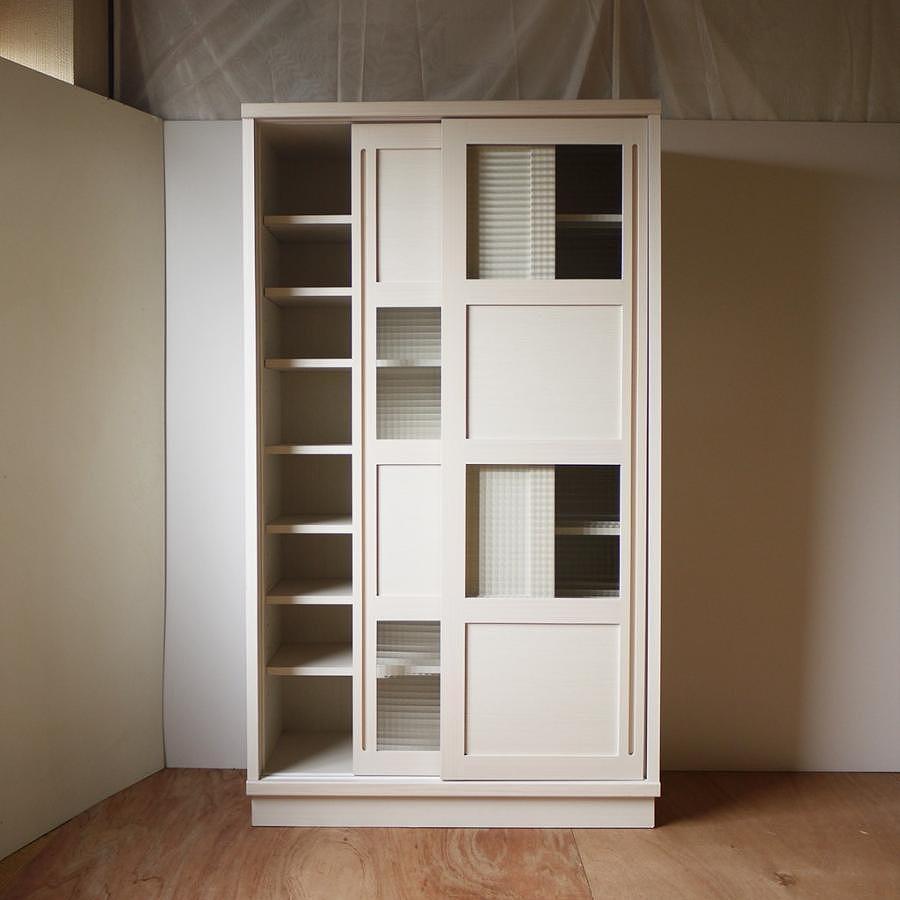 100 カップボード ハッピー Aタイプ＜BR色＞