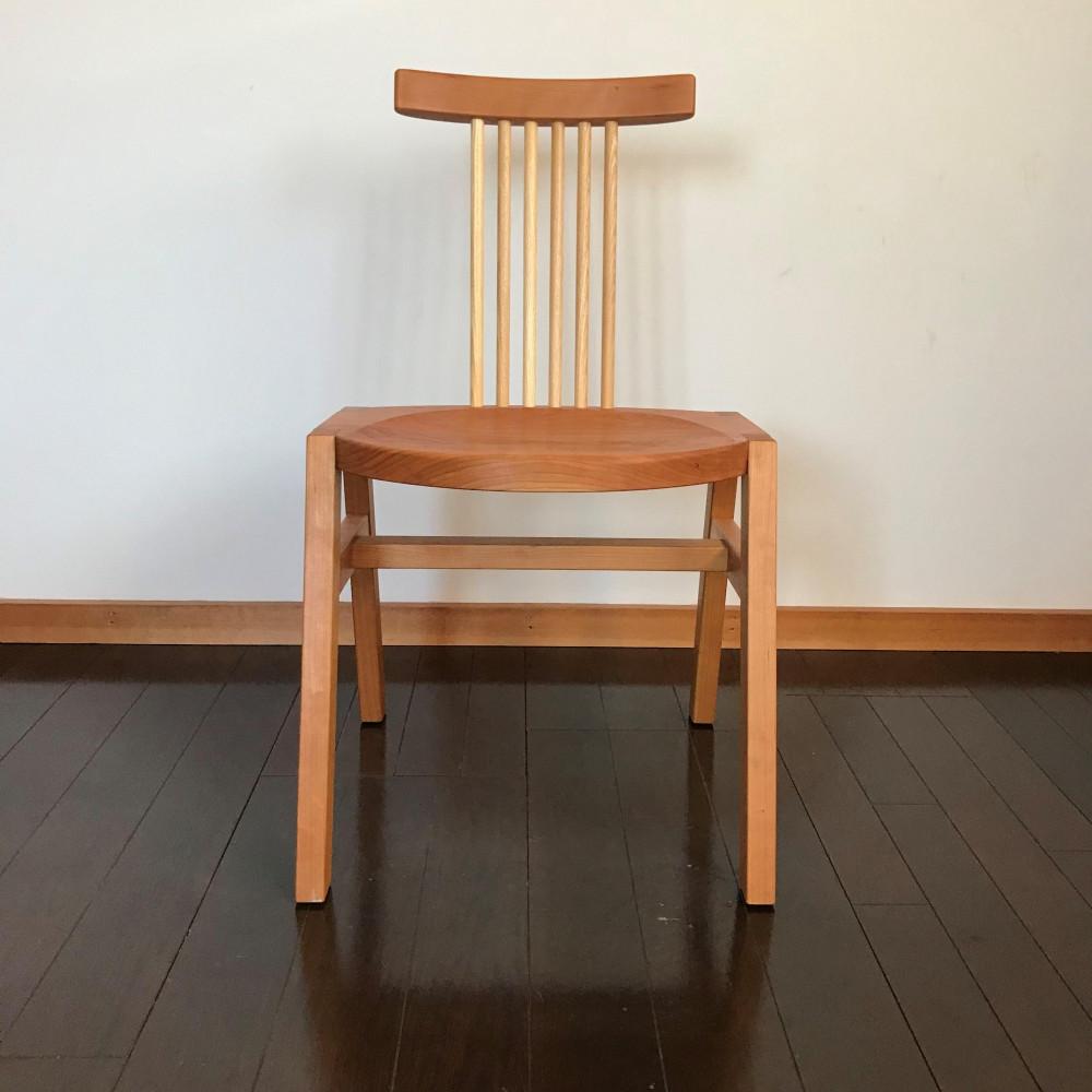 【スタッキングチェア 1脚：積み重ねることができる椅子】椅子 チェア ダイニングチェア スタッキング スタッキングチェア チェリー nove