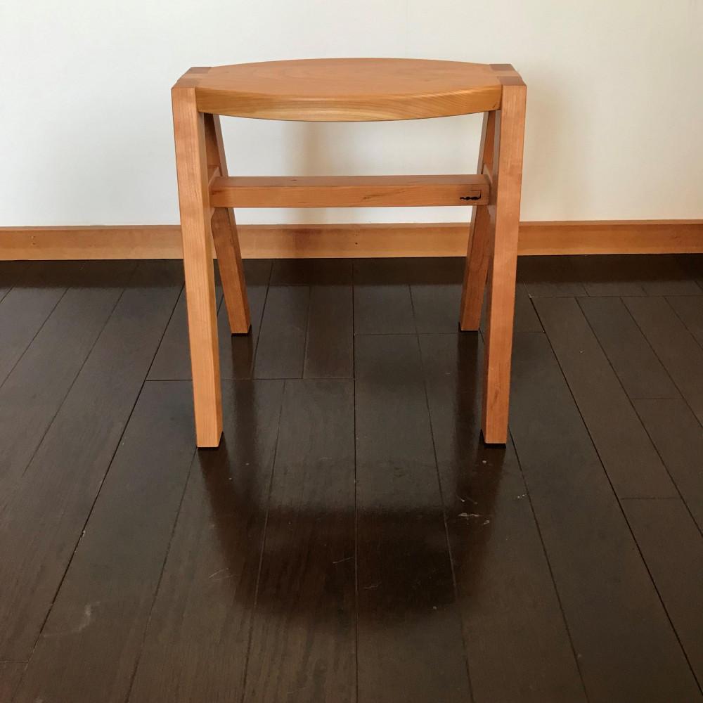 【スタッキングスツール 1脚：積み重ねることができるスツール】スツール スタッキング スタッキングスツール チェリー nove