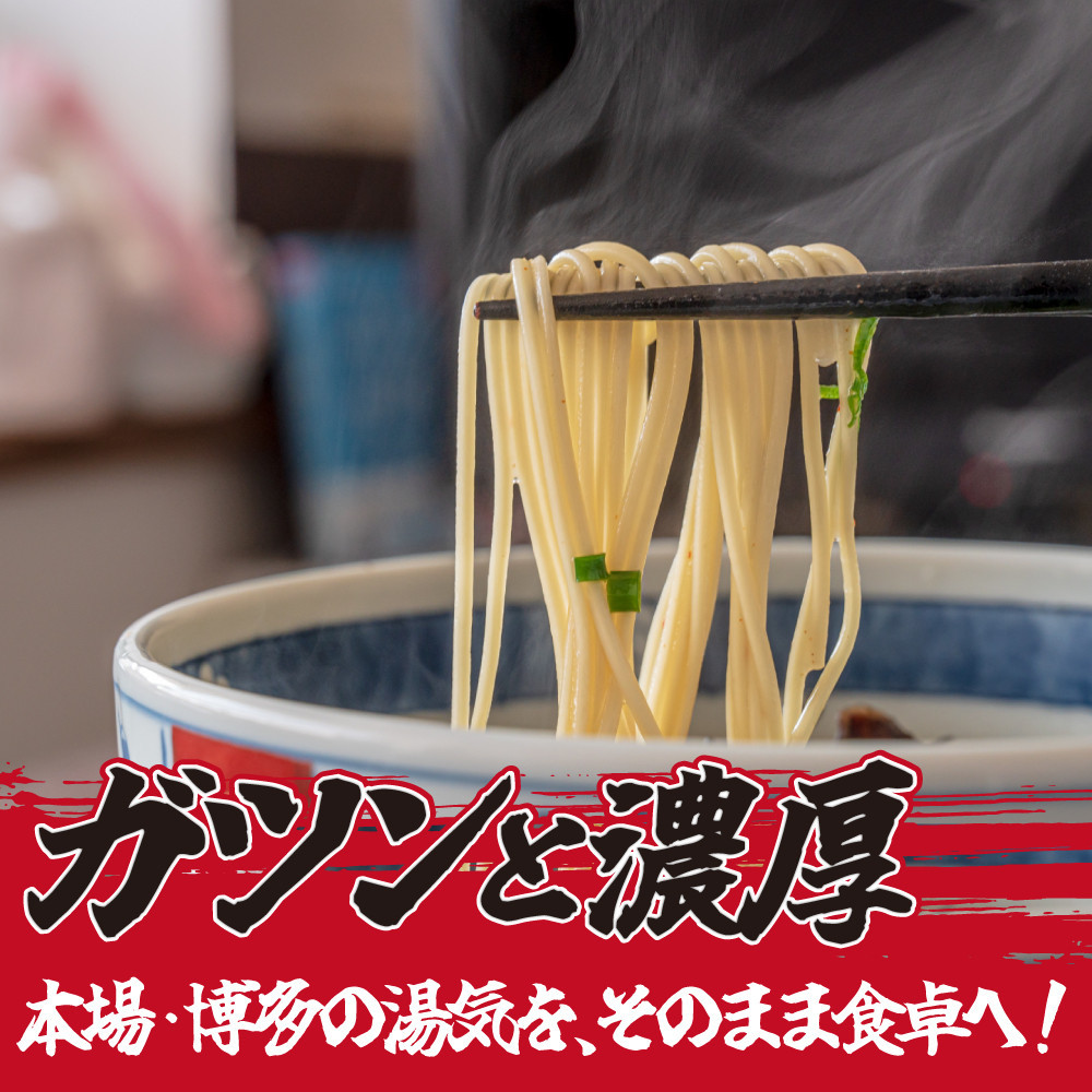 【大川市】とんこつラーメン 8人前（2人前×4パック）